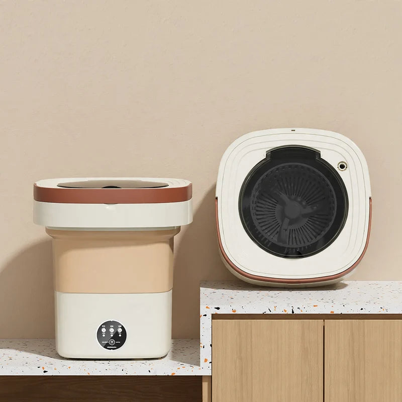 Portable Washing Machine Folding Design 13L Wash & Spin-Dry