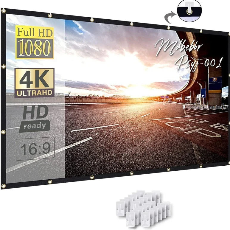 Projector Screen Canvas Matte Indoor & Outdoor Use