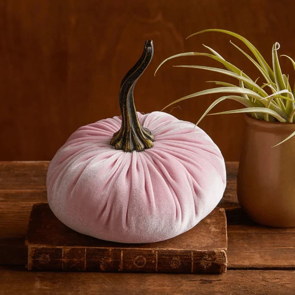Pumpkin Cushion Plush Velvet Seasonal Decor