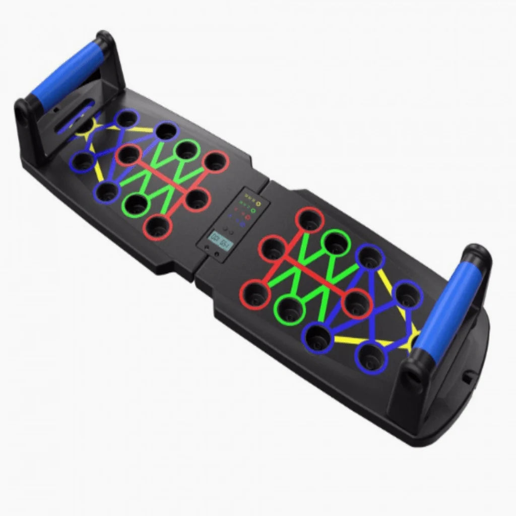Push-Up Training Board Color-Coded Grip Zones