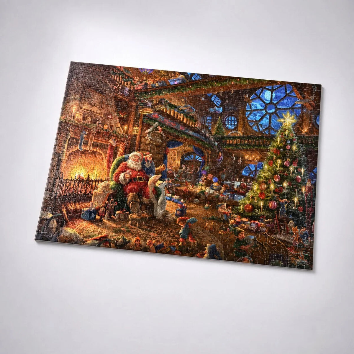 Puzzle Advent Calendar 1,008 Pieces 24-Day Set With Reference Poster