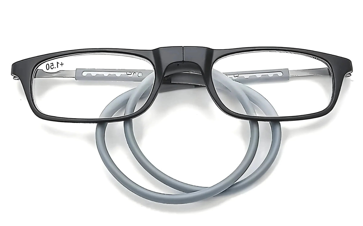 Reading Glasses Magnetic Bridge Neck Loop Soft Nose Pads
