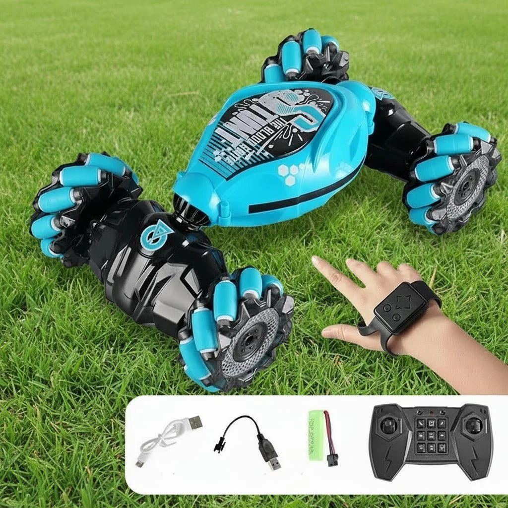 Remote-Controlled Car Gesture Control 360° Stunts LED Lights