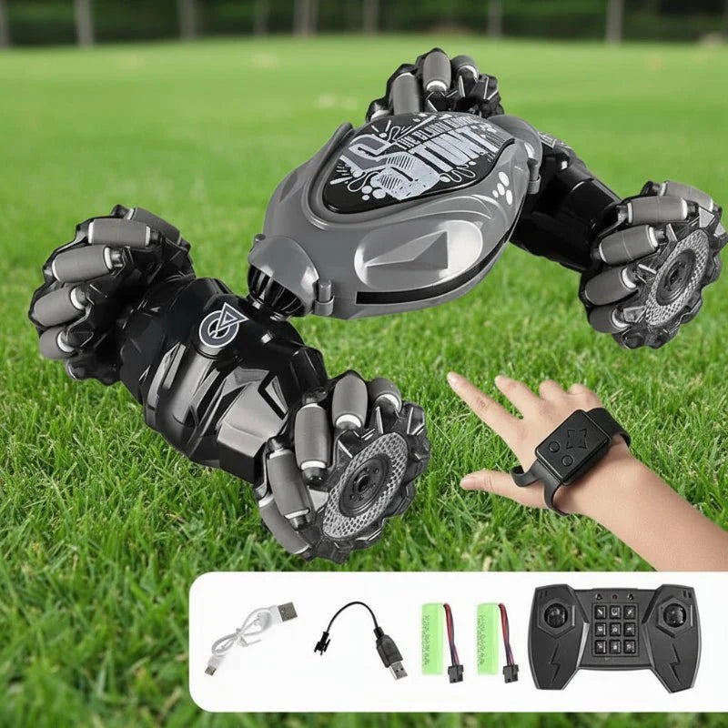 Remote-Controlled Car Gesture Control 360° Stunts LED Lights