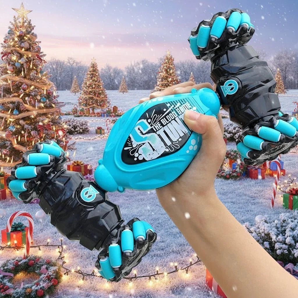 Remote-Controlled Car Gesture Control 360° Stunts LED Lights