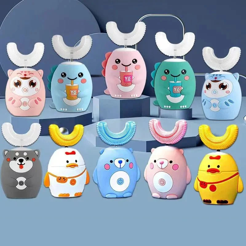 Replacement Toothbrush Head Ultra-Soft Silicone for U-Shaped Brushes