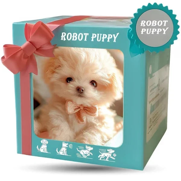 Robotic Puppy Toy Walking Barking Lifelike Companion