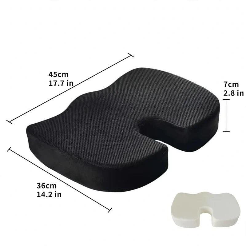 Seat Cushion Gel & Memory Foam Non-Slip