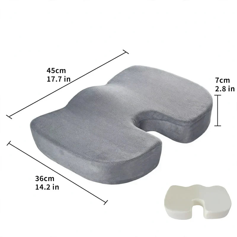 Seat Cushion Gel & Memory Foam Non-Slip