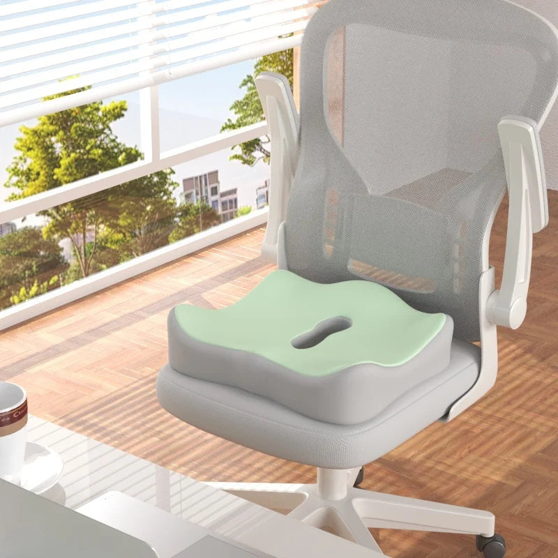 Seat Cushion Memory Foam & Lumbar Support
