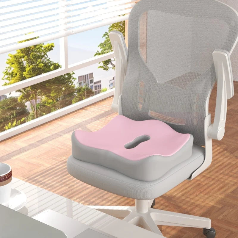 Seat Cushion Memory Foam & Lumbar Support