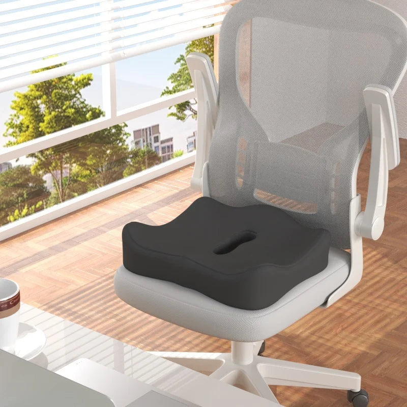 Seat Cushion Memory Foam & Lumbar Support