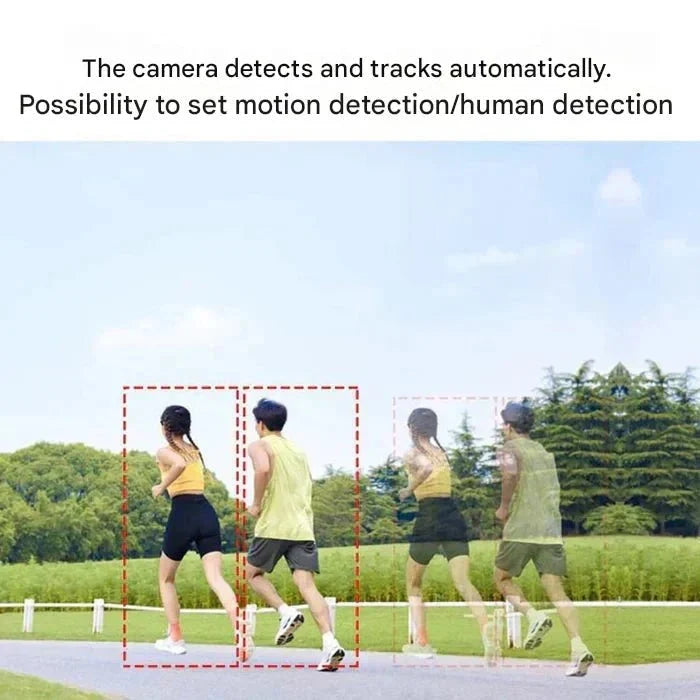 Security Camera 4K Solar-Powered 10× Optical Zoom