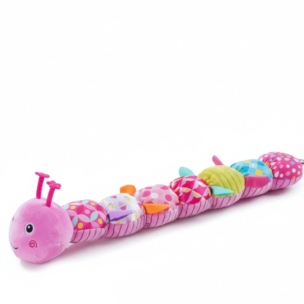 Sensory Caterpillar Toy Soft Plush With Gentle Melodies