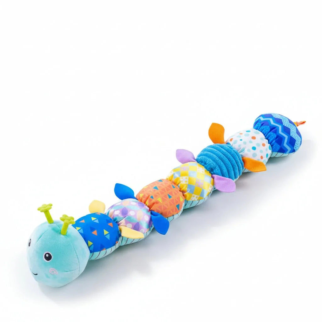 Sensory Caterpillar Toy Soft Plush With Gentle Melodies