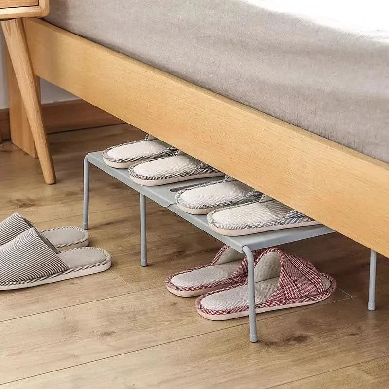 Shoe Rack Adjustable Expandable Tool-Free Assembly