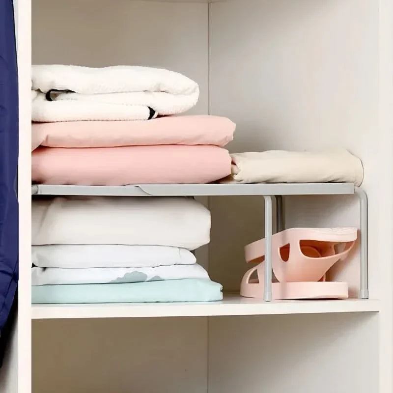 Shoe Rack Adjustable Expandable Tool-Free Assembly