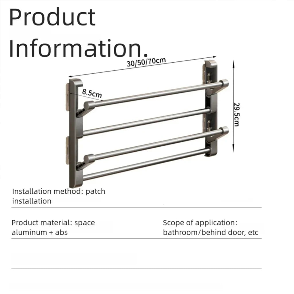 Shoe Rack Wall-Mounted Integrated Drainage Space-Saving