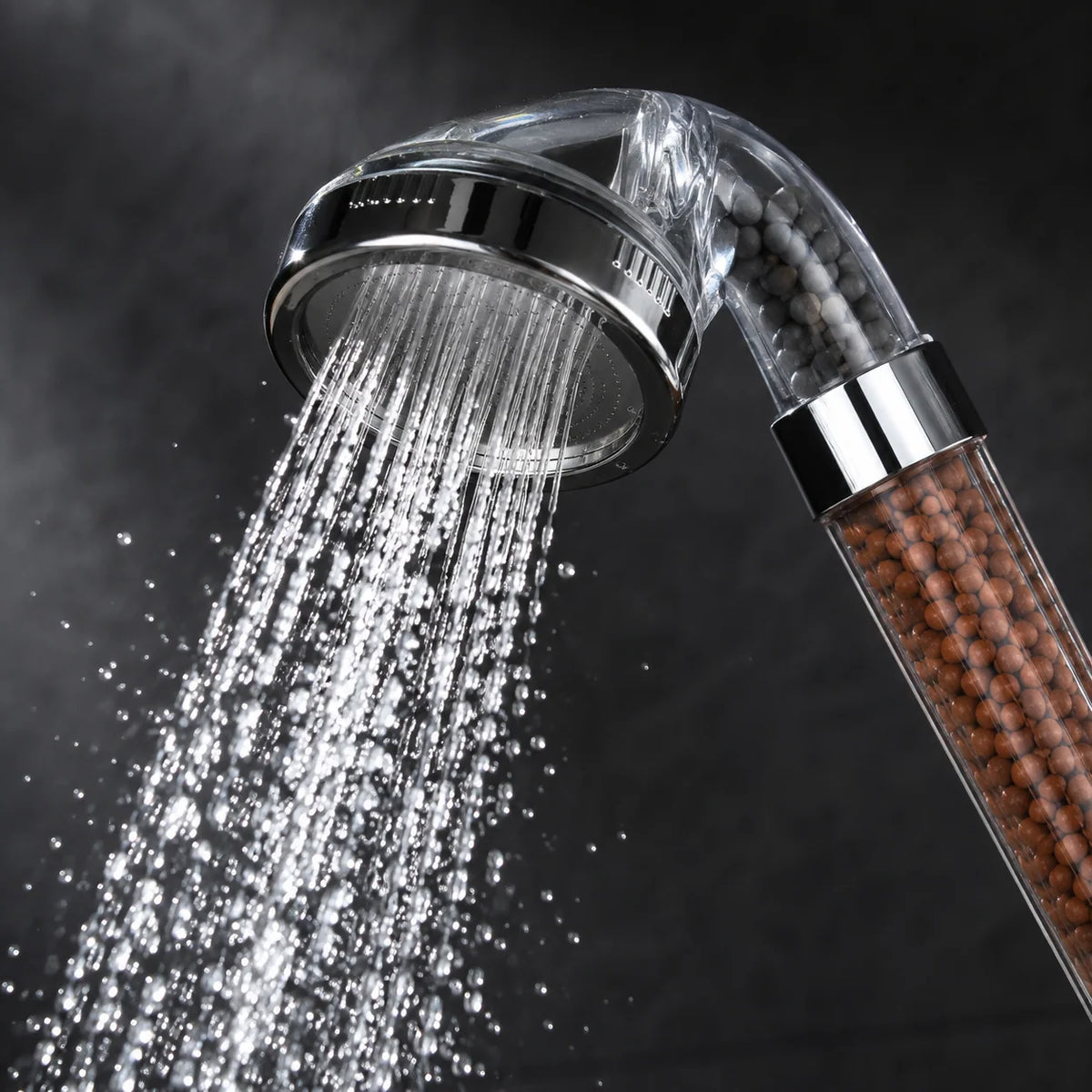 Shower Head Mineral Filter 3 Spray Modes