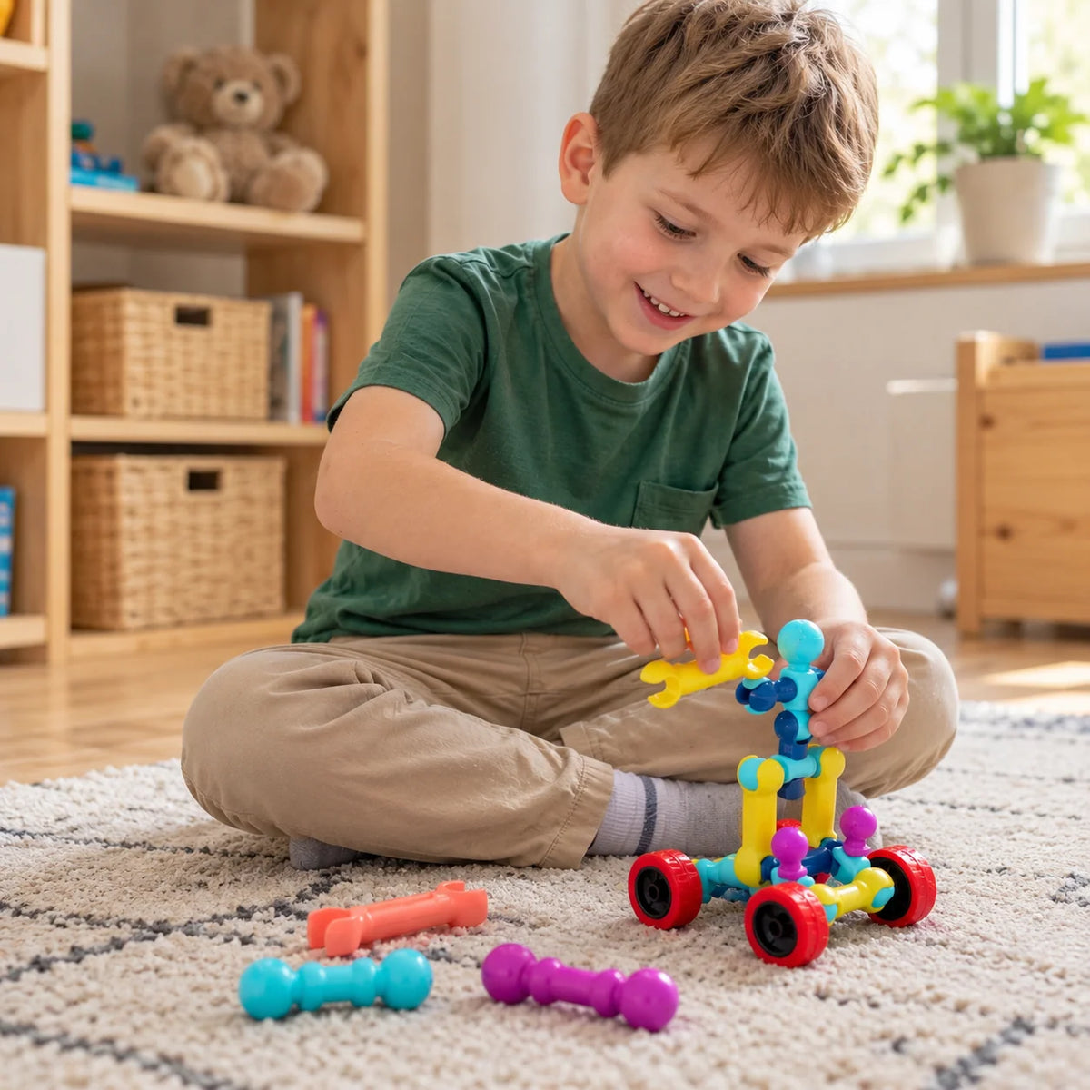 Skeleton Building Blocks Movable Joints Construction Set