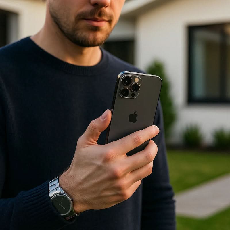 Smartphone Case Matte Acrylic Fingerprint-Resistant Drop Protection