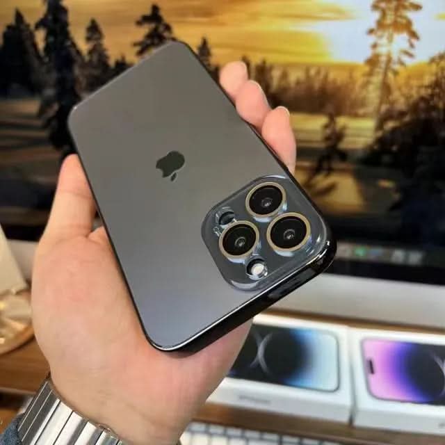 Smartphone Case Matte Acrylic Fingerprint-Resistant Drop Protection