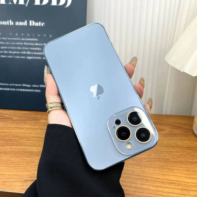 Smartphone Case Matte Acrylic Fingerprint-Resistant Drop Protection