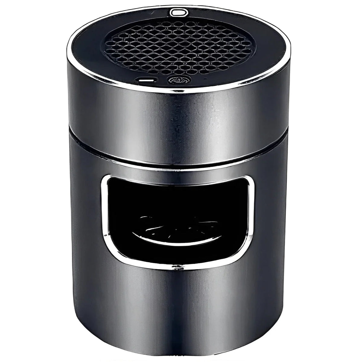 Smokeless Ashtray Magnetic Filter Adjustable Fan Built-In Lighter