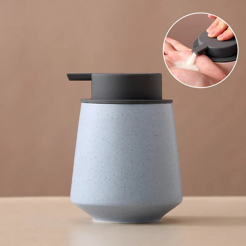 Soap Dispenser Ceramic Pump-Action Large Capacity