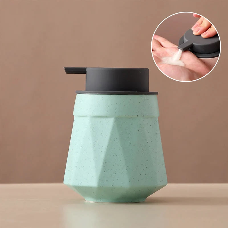 Soap Dispenser Ceramic Pump-Action Large Capacity