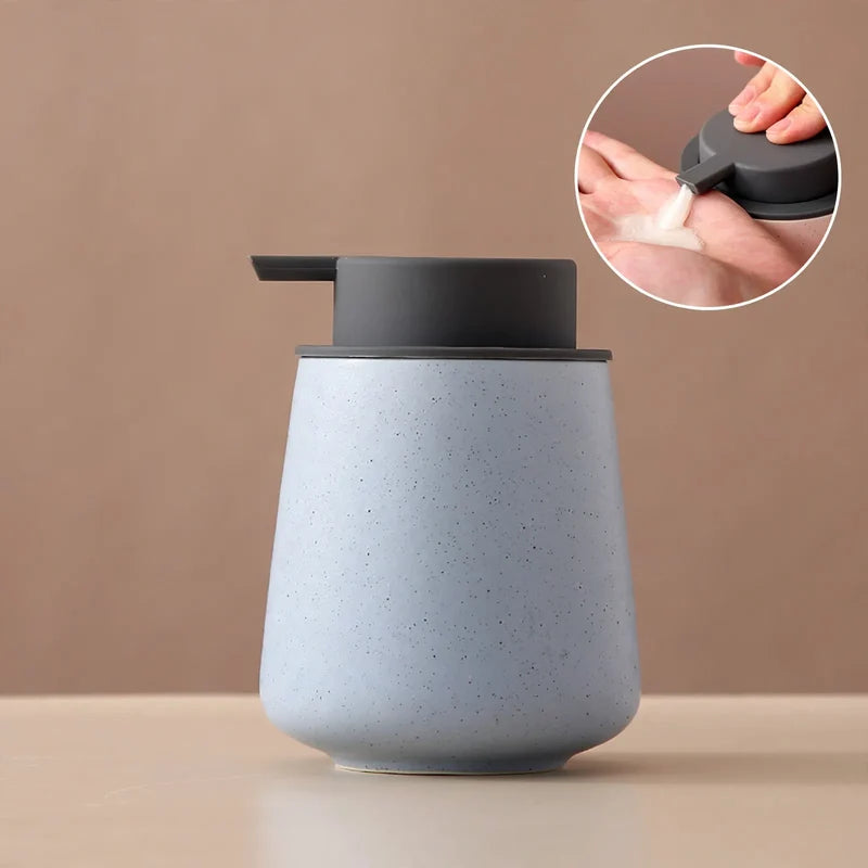 Soap Dispenser Ceramic Pump-Action Large Capacity