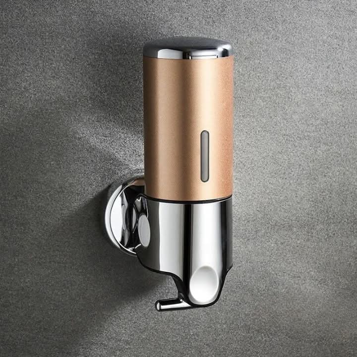 Soap Dispenser Wall-Mounted Stainless Steel 16.9 Oz Capacity