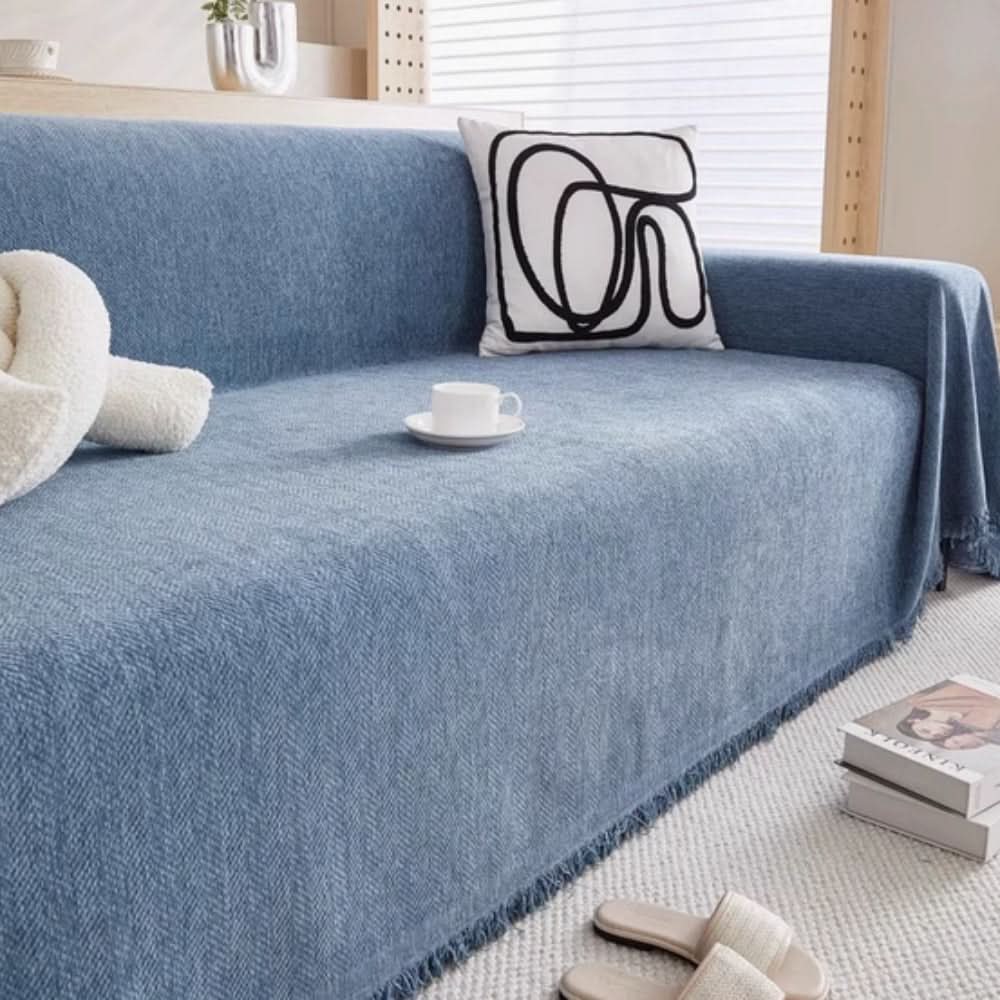 Sofa Cover Chenille Water-Repellent Machine-Washable Pet-Friendly