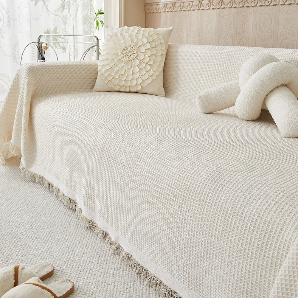 Sofa Cover Polyester Machine-Washable Stain & Pet Hair Protection