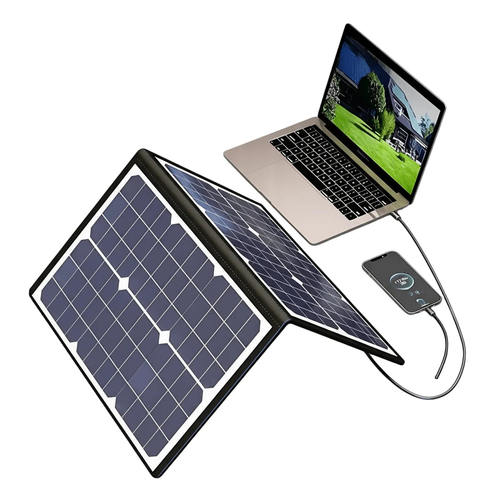 Solar Panel Foldable 40W Multi-Port Charging