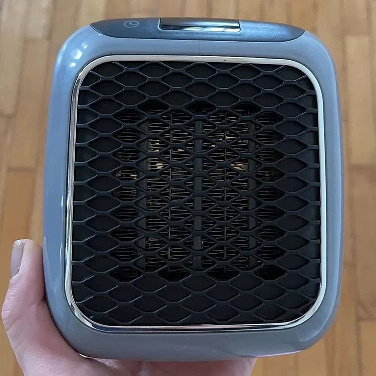 Space Heater Compact Adjustable Timer Tip-Over & Overheat Protection