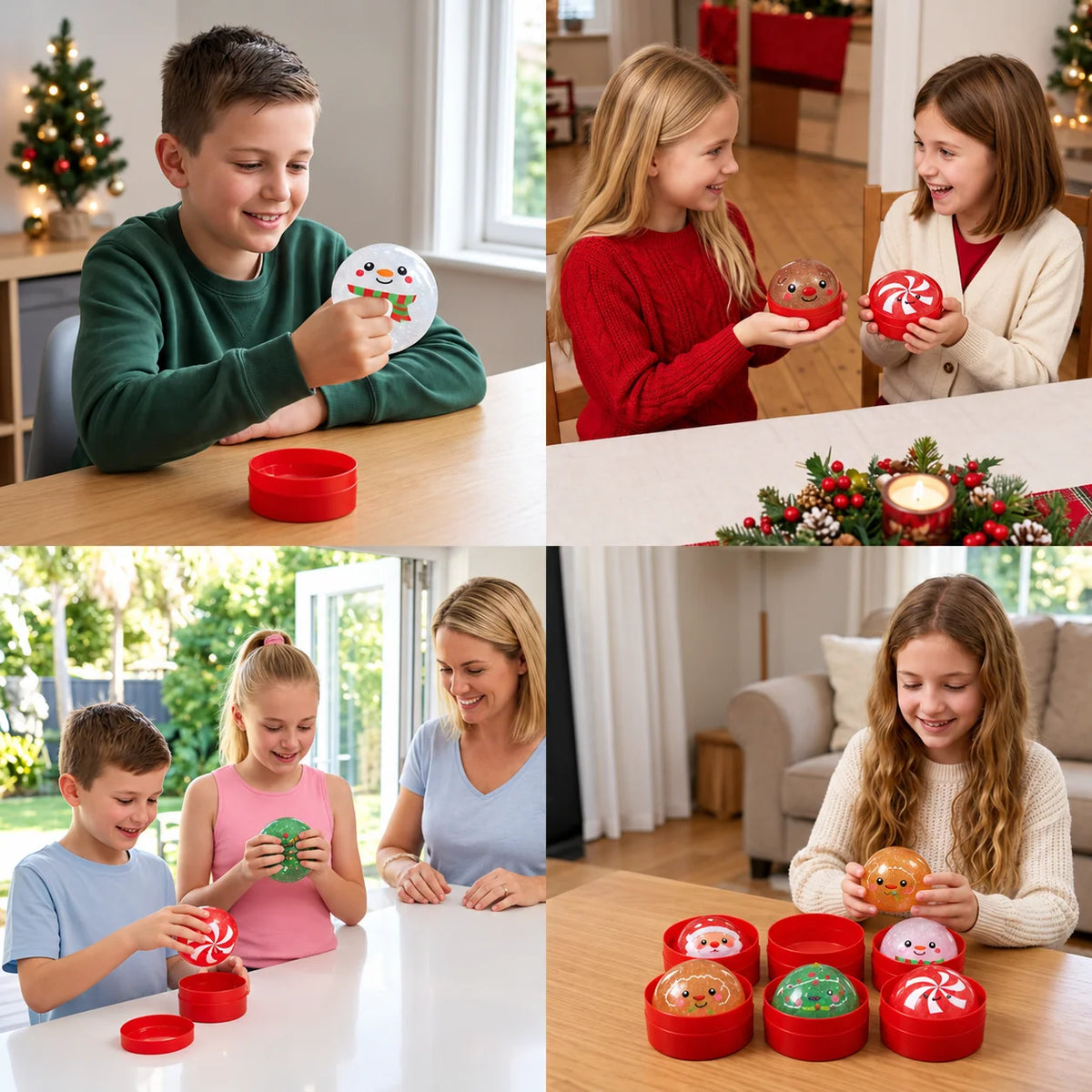Squishy Toy Christmas Character Squeeze Play
