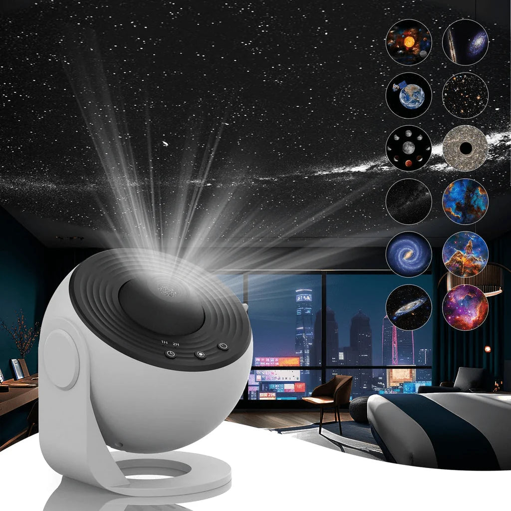 Star Projector 13 HD Discs Adjustable Focus & Rotation