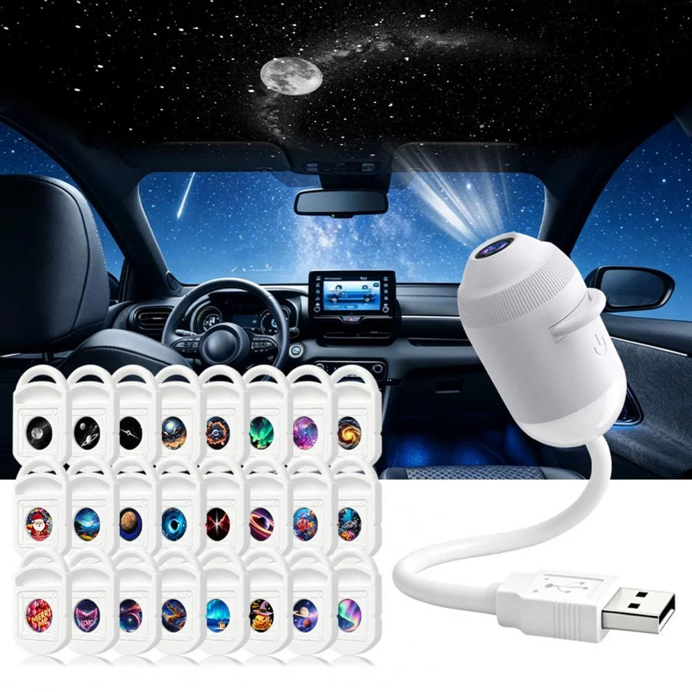 Star Projector Night Light Touch Control Adjustable Brightness