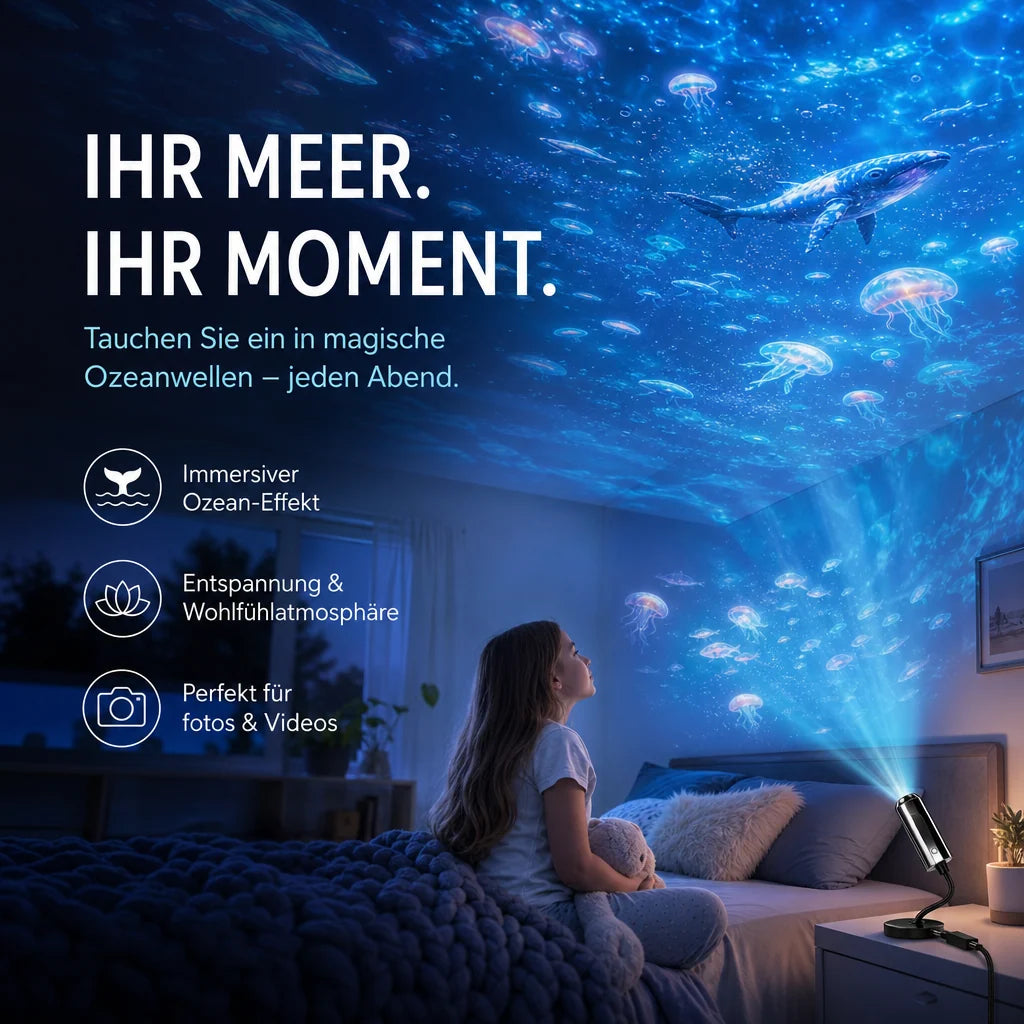 Star Projector Night Light USB Powered 10 Interchangeable Slides