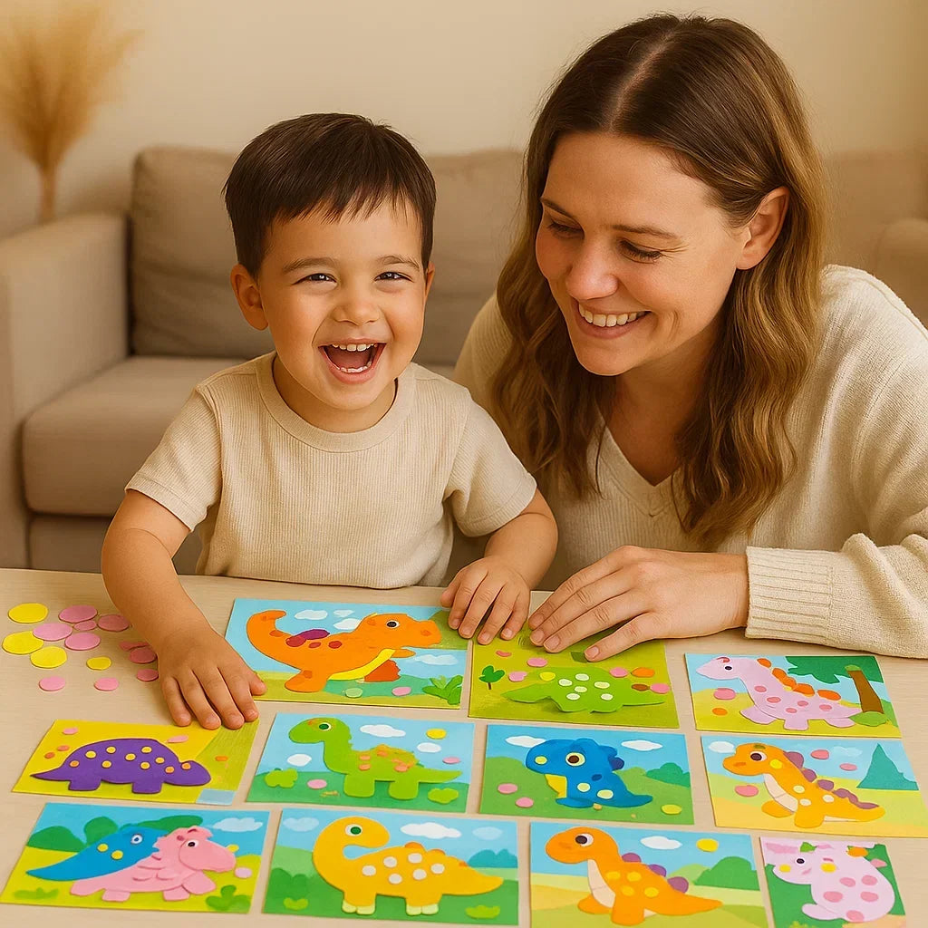 Sticker Activity Set Numbered Matching Peel-and-Stick