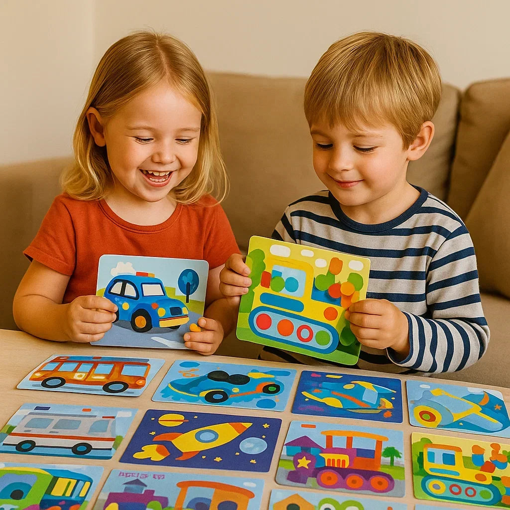 Sticker Activity Set Numbered Matching Peel-and-Stick