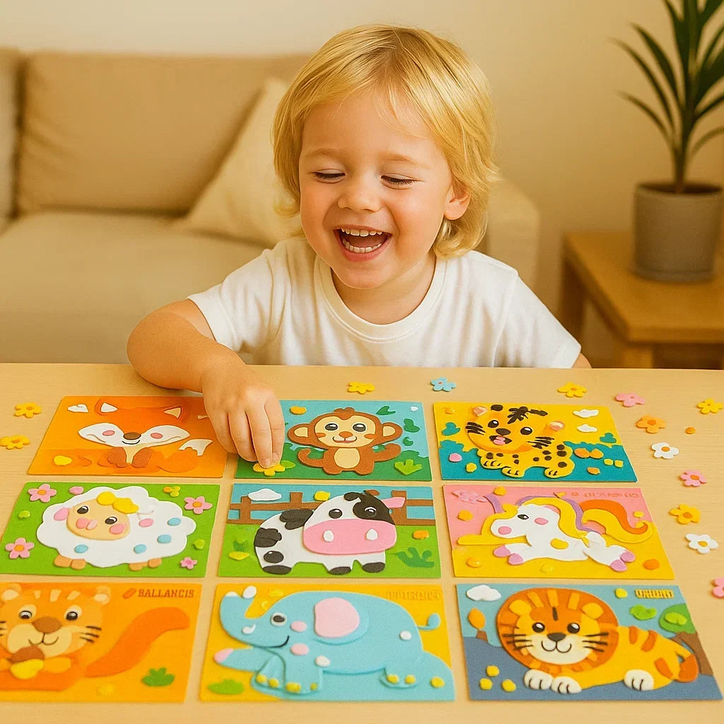 Sticker Activity Set Numbered Matching Peel-and-Stick