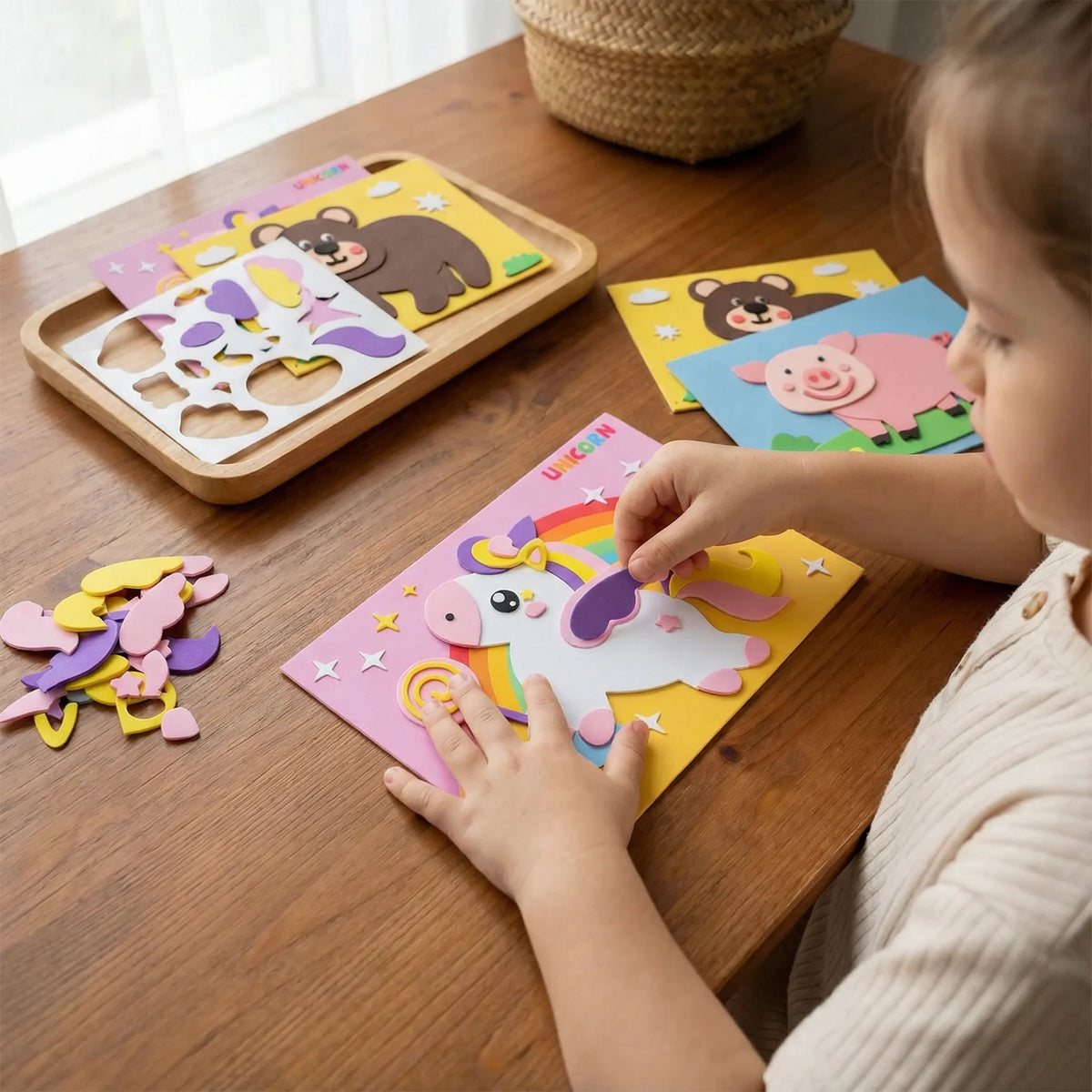 Sticker Activity Set Numbered Matching Peel-and-Stick