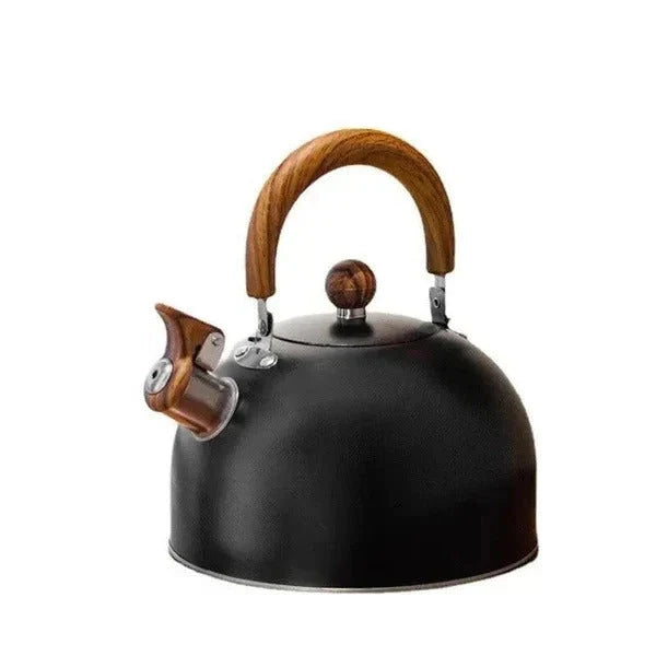 Stovetop Kettle Built-In Whistle Insulated Handle Multi-Cooktop Compatible