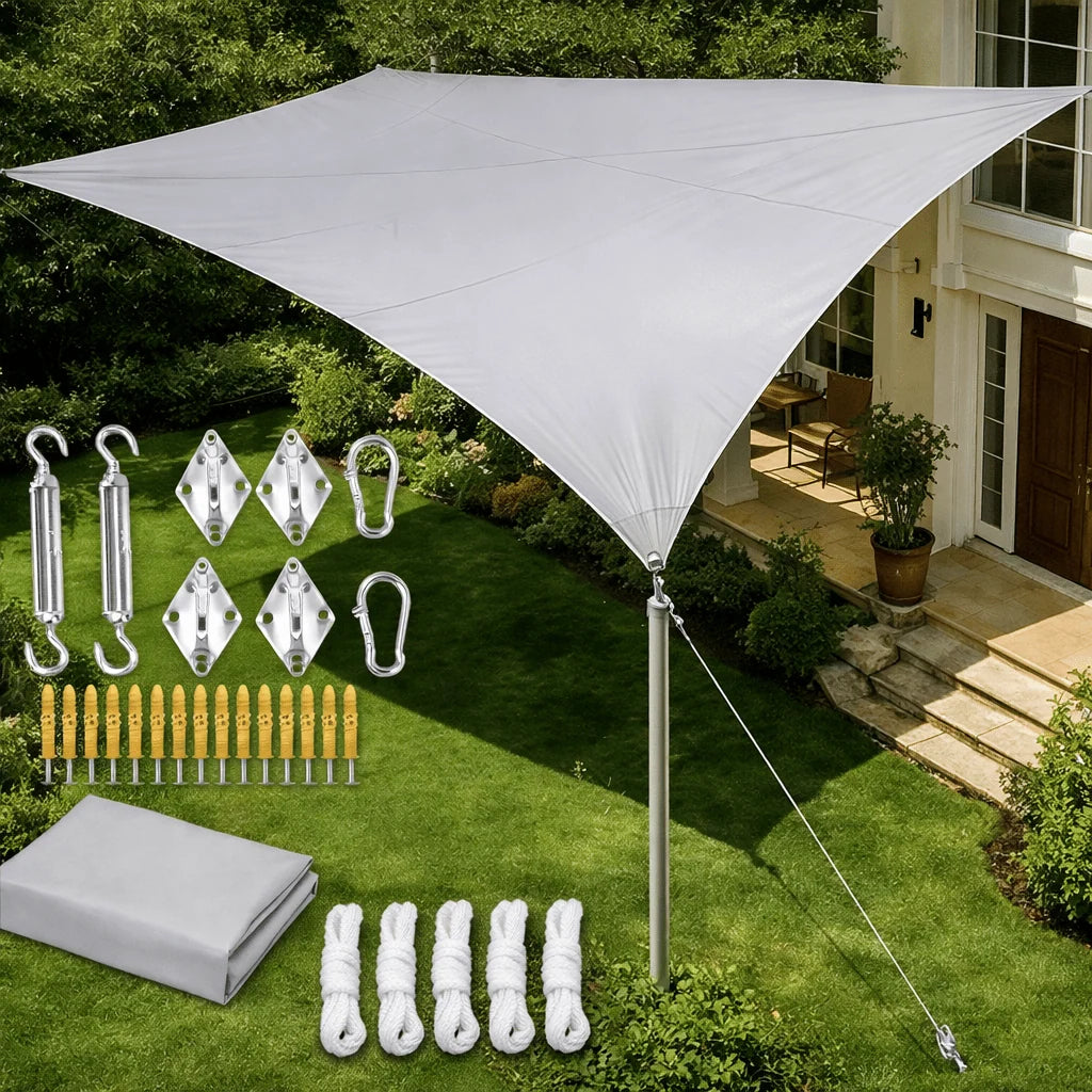 Sun Shade Sail Waterproof UV-Protected Polyester