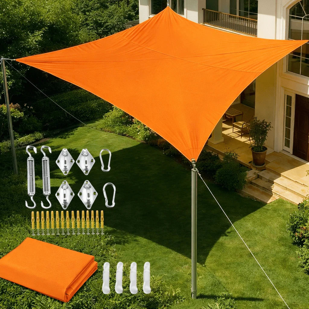 Sun Shade Sail Waterproof UV-Protected Polyester
