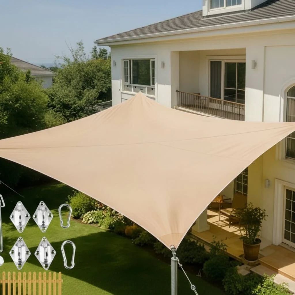 Sun Shade Sail Waterproof UV-Protected Polyester