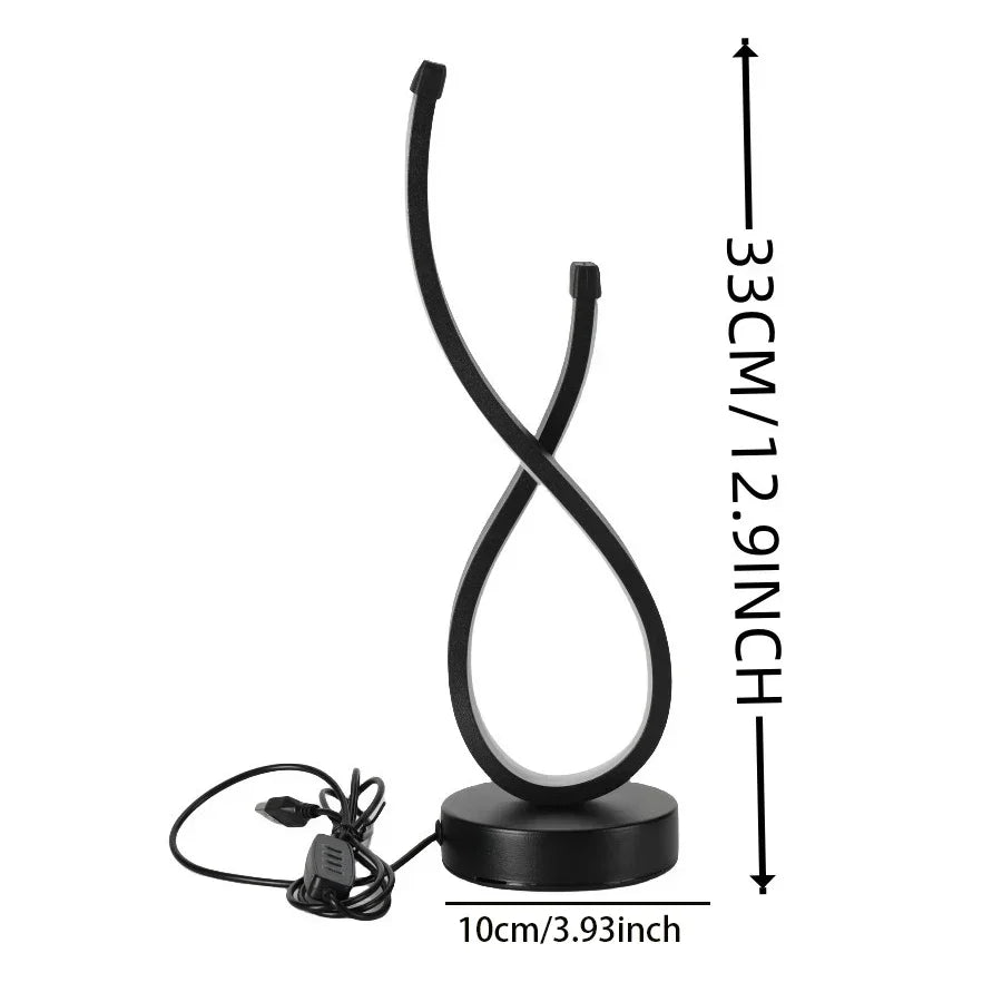 Table Lamp Rechargeable Dimmable 3 Light Colors