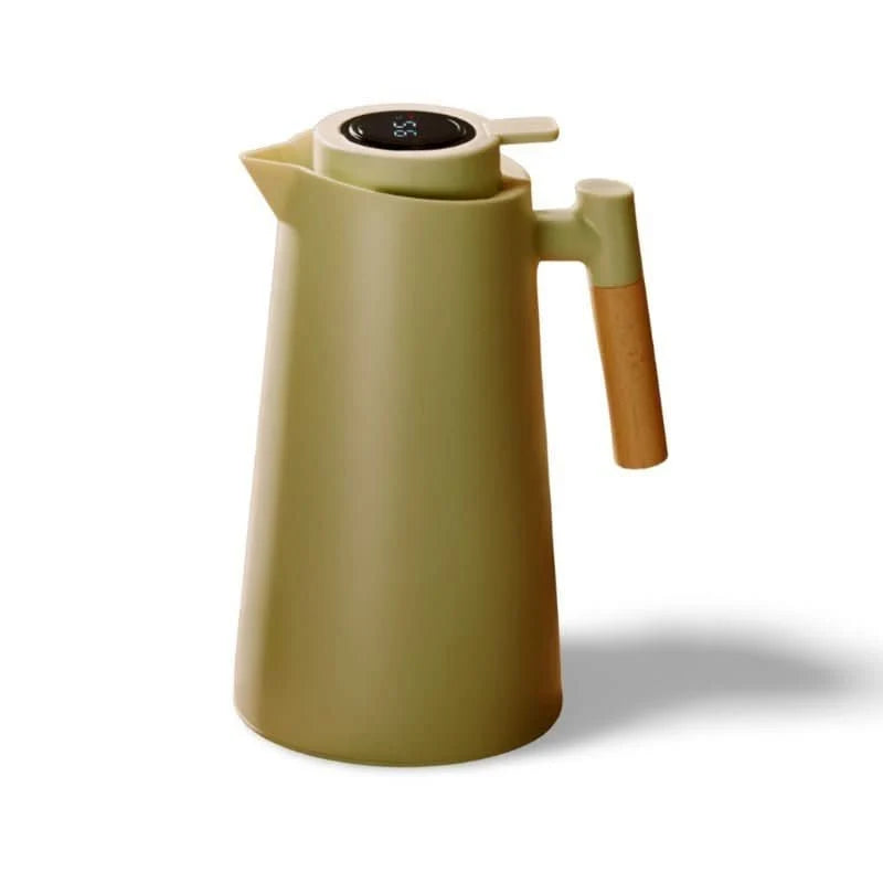 Thermos Flask Double-Walled Stainless Steel Leakproof 33.8 Fl Oz